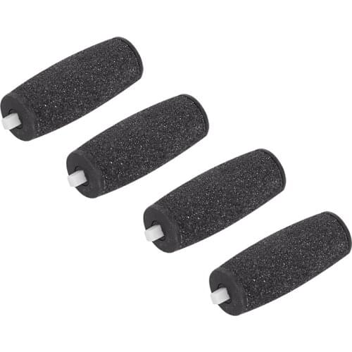 4 Pcs Dead Skin Remover Feet Care Replacement Roller Head Electric Ankle Pedicure Tools