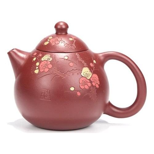 Authentic Yixing, Purple Clay Teapot, Zisha, Handmade, Tea Set, Tea Drinking, Huanglongshan Mud, Dahongpao Lotus Teapot