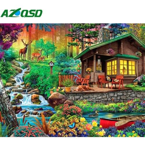 AZQSD Paint By Number 40 50