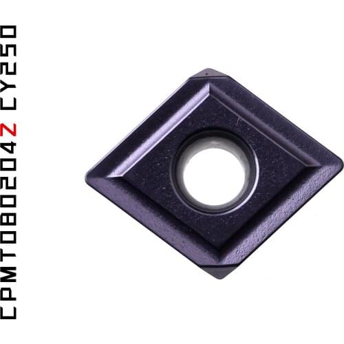 CPMT080204Z CY250 10pcs Hitachi high cutting performance CNC indexable inserts