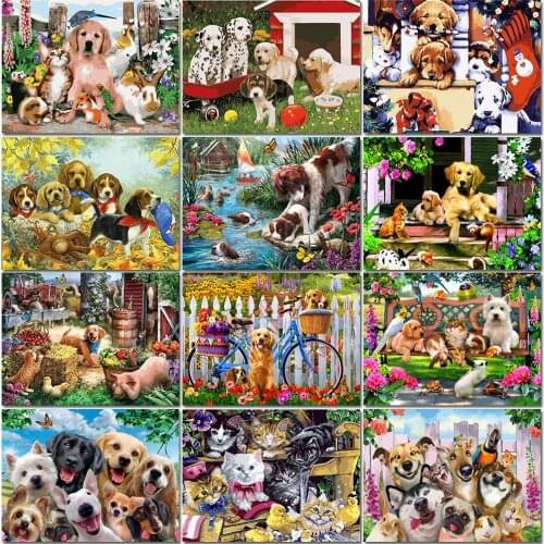 MUXUN Paintings By Numbers On Canvas