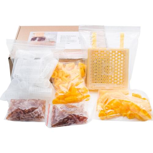 Jenter Queen Rearing Kit Complete Jenter Queen Rearing Kit for Bee Breeding Jenter Beekeeping Set for Removal of Queen Bees