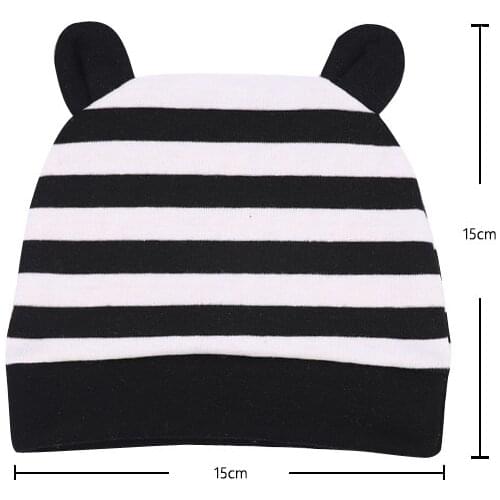Newborns Solid Cap Beanie Cotton Sleeve Cap Newborn Baby Beanie Men Baby Hat