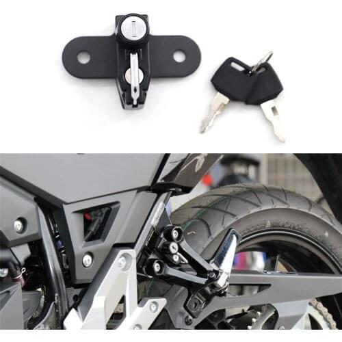 Motorcycle Helmet Lock Anti-Theft For Suzuki V-Strom 250 2017