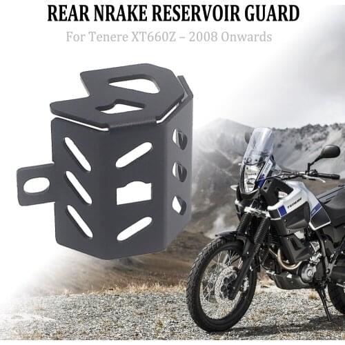 For Yamaha Tenere XT660Z XT 660 Z XTZ 660 2008 Onwards Motorcycle Rear Brake Reservoir ​Oil Cup Guard Protector Cover