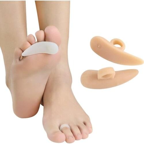 140pieces=70pairs High Quality Gel Insole Silicone Pedicure Middle Toe Support Soft Pad Professional Care Tools For Feet