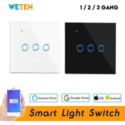 EWelink Smart Wifi Light Switch, 110V 220V EU APP Control Voice Control Work with Alexa Google Home for Smart Home