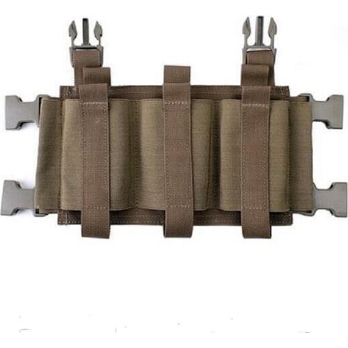 Tactical 001 Vest 119 MK3 MK4 Jpc2.0 Three Magazine Insertion Bag For 5.56 Elastic Magazine Chest Hanging