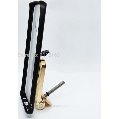 Bicycle Stem Cap Mount Phone Holder Stand Bike Mount Holder with ClipGrip Case & Wrench for Samsung Galaxy S8/S9/S8 Plus