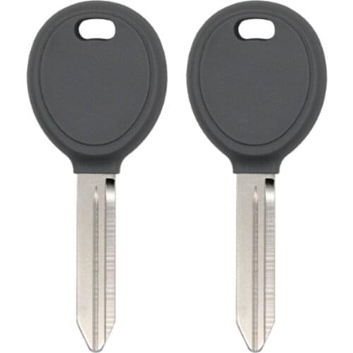 DAKATU for Chrysler Transponder Key Shell Auto Car Key Cover Case Uncut Blade Fob Fit For Dodge Jeep 1998-2006 Stratus Sebring