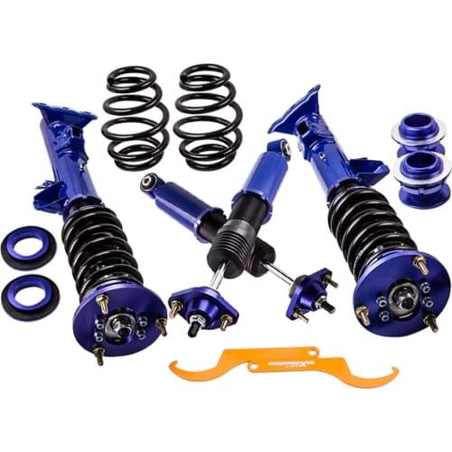 4pcs Coilover Kit Struts Shock Suspension Absorber for BMW 3 Series E36 M3 323 325 328 1991 1992 1993 1994 1995 1996-1999 BLUE