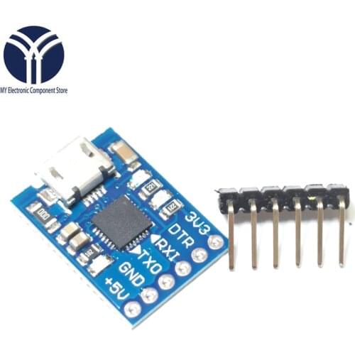 1PCS CJMCU CP2102 MICRO USB to UART TTL Module 6Pin Serial Converter UART STC Replace FT232 NEW for Arduino