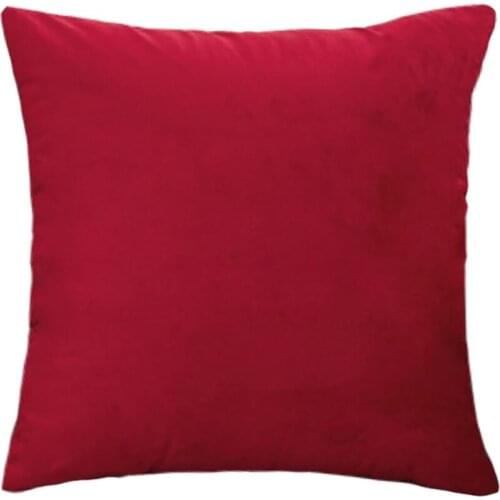 Velvet Cushion Cover Pillowcase Solid Color Pillow Case Cojines Home Decor Sofa Throw Pillows Room Pillow Cover Decorative