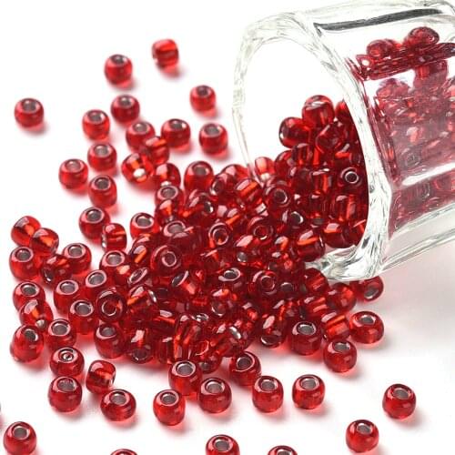 2mm 3mm 4mm Multicolor Beading Glass Seed Beads Silver Lined for Handmade DIY Necklace Bracelet Jewelry Making Hole 1-1.5mm