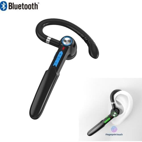 Business Bluetooth Headset With Mic Rechargeable Long Standby Driving Car High Sensitivity Handsfree Wireless Headphone Single