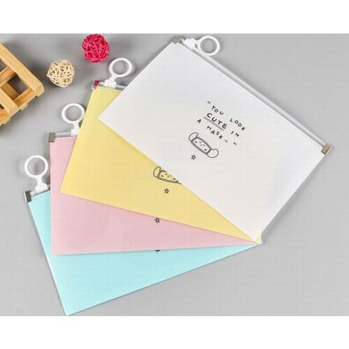 1000pc Fashion Mask Cover Bag Portable Facemask Holder Face Mask Storage Box Case Save