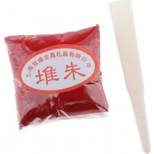 30g Ink Paste For Stamping Seal Ink Pad Chinese Calligraphy Painting Tools