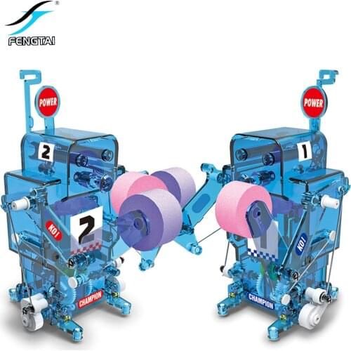 DIY Boxing er Self-Assembled Electronic Robot Figures RC Toys Kit Educational Remote Control Party Action Figure 5-8 Years