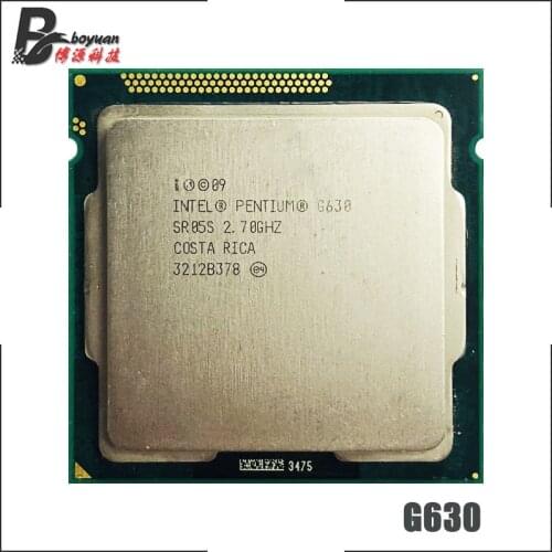 Intel Pentium G630 2.7 GHz Dual-Core CPU Processor 3M 65W LGA 1155