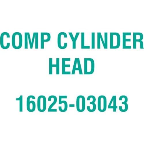 For Kubota 16025-03043 COMP CYLINDER HEAD