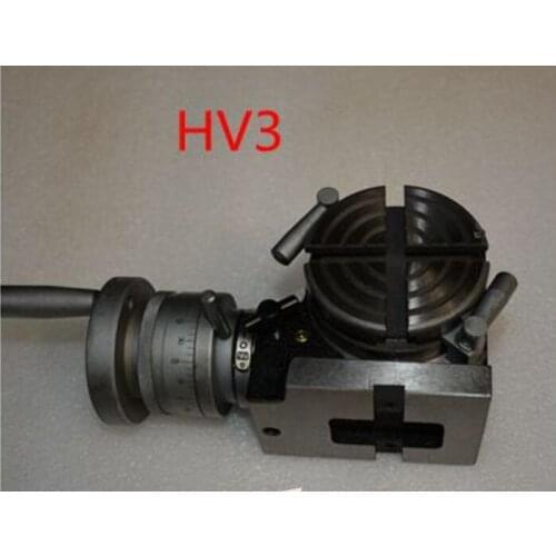 HV3 diameter 75mm vertical and horizontal milling machine horizontal vertical rotary table