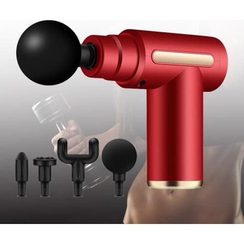 Mini Massage Gun Multifunctional Mini Electric Portable Muscle Meridian Health Sports Fitness Equipment Fascia Gun Pain Relief