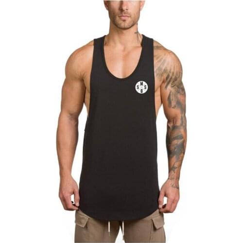 Brand Fitness clothing canotta Bodybuilding Tank Top Mens muscle shirt gyms Stringer tanktop sportswear sleeveless Undershirt