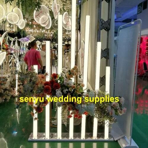 New style Luxury wedding Centerpiece Metal flower Arch Door Iron Flower Stand For Wedding Decor flower backdrop shelf senyu0127