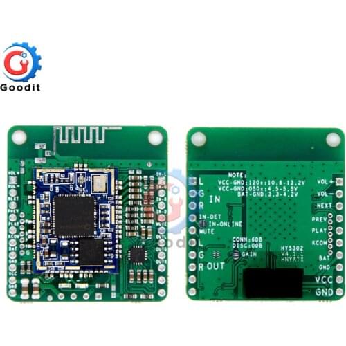 Bluetooth 5.0 Receiving Board Audio AUX lossless Music Hifi TPA6132A2 Car Audio Amplifier Board Receiver Module QCC3031 APTXHD
