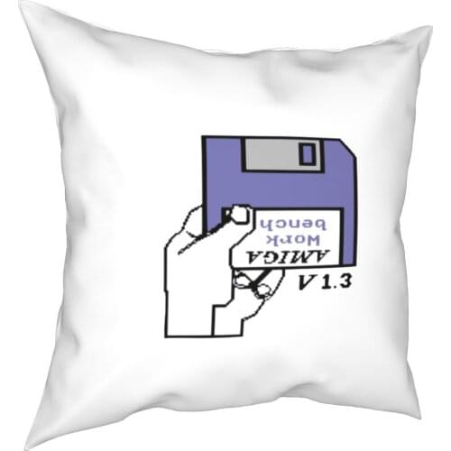 Amiga 500 Kissenbezüge Bett Auto Commodore C64 Spiel Atari Werkbank Retro Kissen Abdeckung Dekorative Wurf Kissen Fall 45*45cm
