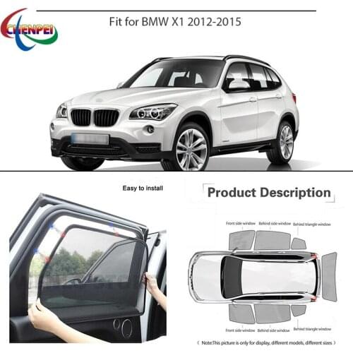 For BMW X1 E84 Car Full Side Windows Magnetic Sun Shade UV Protection Ray Blocking Mesh Visor Car Decoration Accessories