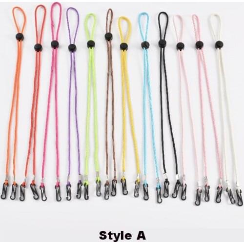 Adjustable Mask Hanging Rope Mask Lanyard Mask Golden Necklace Convenient Holder Chain Anti-lost Anti-drop Mask Strap With Hook