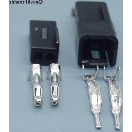 Shhworldsea 2 Pin 1.5mm 12047663 12047662 Electrical Cable Connector Wiring Socket For Car Auto Motors