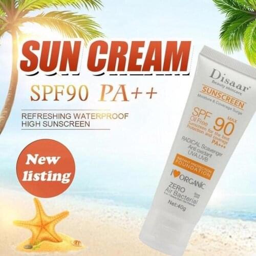 Body Sunscreen Whitening Sun Cream Sunblock Skin Protective Cream Anti-Aging Oil-control Moisturizing SPF 90 Face