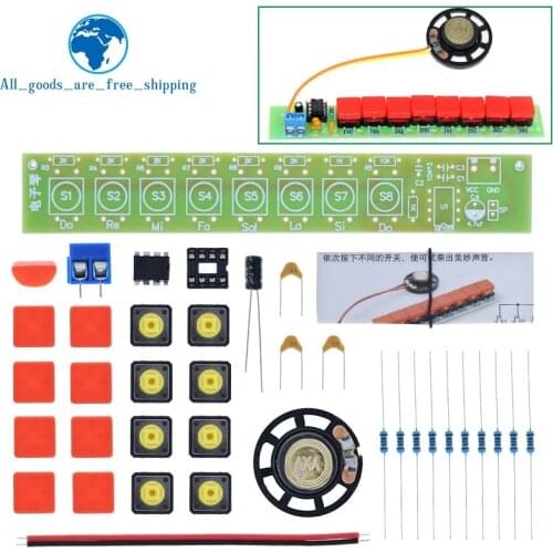 TZT 1set DIY Kit NE555 Component Electronics Electric Piano Organ Module