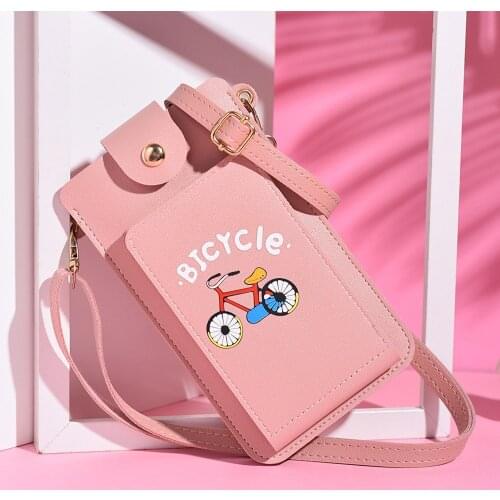 2021 Women Wallet Famous Brand Cell Phone Bags Big Card Holders Handbag Purse Clutch Messenger Shoulder Long Straps mini bag