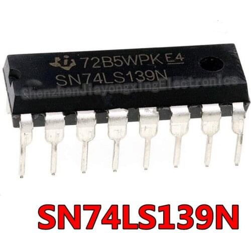 10PCS SN74LS139AN DIP-16 SN74LS139N DIP16 74LS139 DIP HD74LS139P SN74LS139