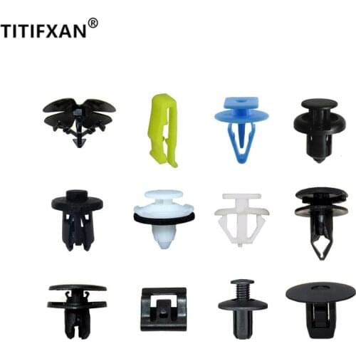 Auto Push-in Screw Clip Expansion Plug-in Snap Rivet Fastener Set 5mm 6mm 7mm 8mm 9mm 10mm Hole For Honda Acura Crosstour Fit