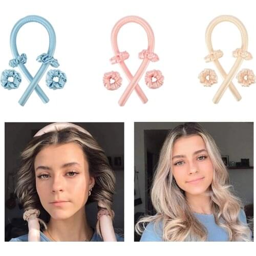 Sleeping Hair Rollers Flexible Curling Rods Hairs Curler Tools Hairdressing Spiral Modeling Accessories Bands For Hairstyles