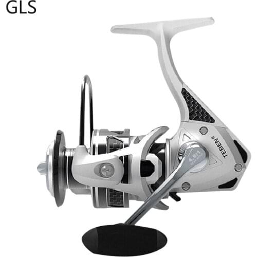 GLS Brand Waterproof Fishing Tackle Max Drag 20kg Fishing Wheel 4.9:1/5.2:1 Left/ Right Interchangeable 5+1BB Spinning Reel