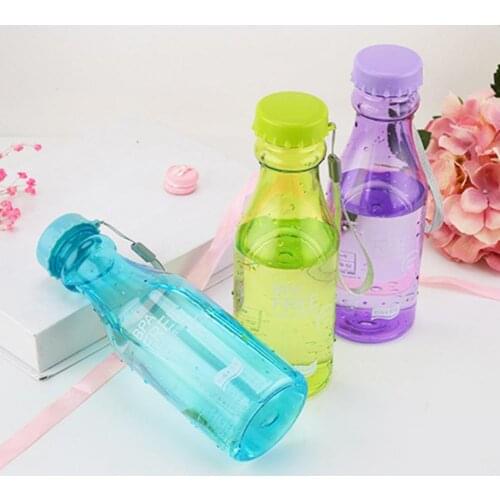 550ML Water Bottle Beer Cap Design Large-capacity Plastic Sport Water Drinking Cup Tea Mug Outdoor Sport Camping