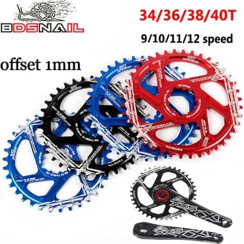 SNAIL MTB bicycle chianring Road bike chainwheel 34T 36T 38T 40T Chain Ring fit GXP XX1 X9 XO X01 BB30 Crankset accessories