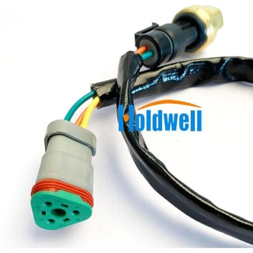 Heavy Pressure Sensor 194-6724 1946724 for Caterpillar CAT Compactor 815F 816F Wheel Loader 966G II Wheel Dozer