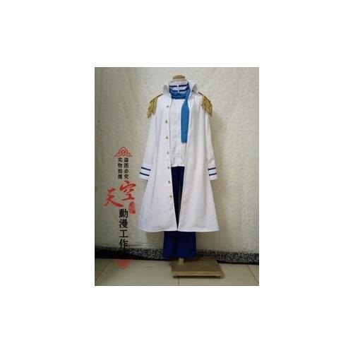 Captain Uniform Suit Set The Alvida Pirates Marine Captain Adult Cosplay Costume F008