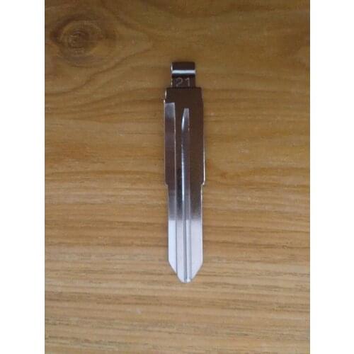 NO.21 Key Blade for Toyota Cola Folding Flip Replacement Key Blade Middle Groove