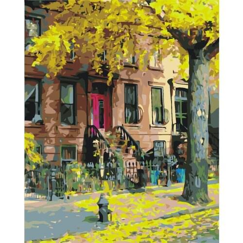 Patrician Love Night Sceney Diy Oil Painting Paint By Number Kit Painting For Adults Kids Arts Craft For Home Wall Decor 40x50cm