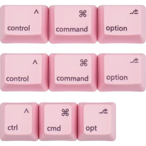 Customized Mechanical Keyboard Key MAC Supplement Command Key Option Key PBT OEM Mac Keys