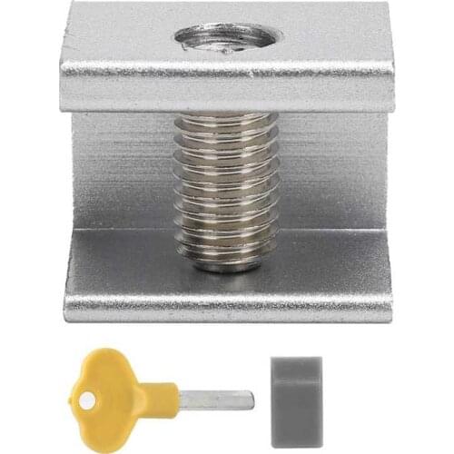Sliding Window Lock Set Anti-Theft Screen Window Safety Lock Stopper for Home Office Window Safety Lock