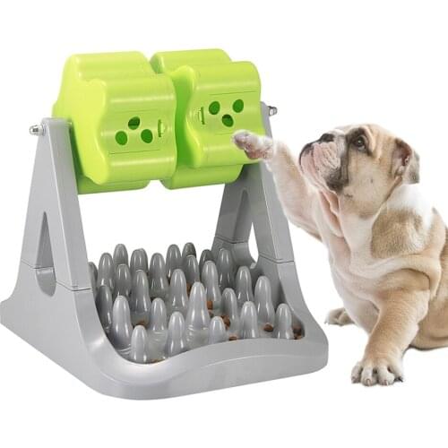New Product Pet Roller Food Leakage Toy Food Grade Plastic Dog Pet Choking Prevention Slow Food Bowl Pet Supplies