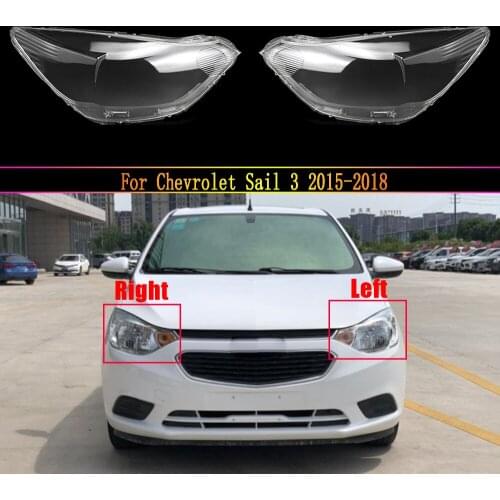 Headlight Lens For Chevrolet Sail 3 2015 2016 2017 2018 Headlamp Cover Replacement Front Car Light Auto Shell